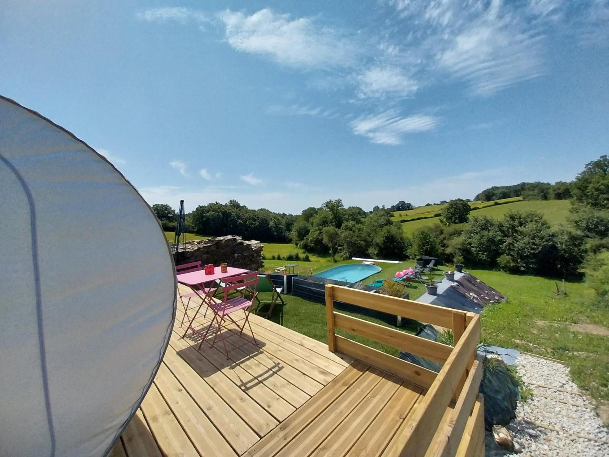 La Bubble Hotel La Salvetat-Peyrales Buitenkant foto